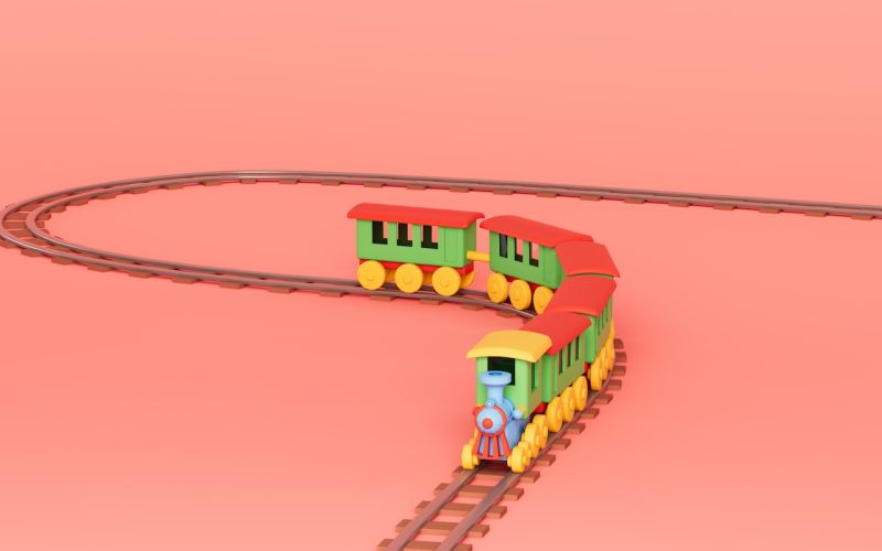 little toy train